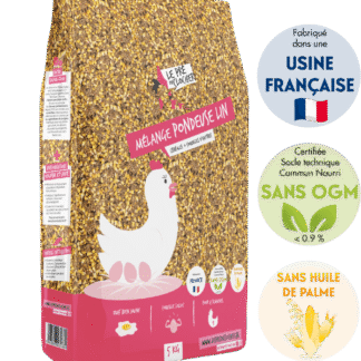 Mélange pondeuse lin - Pré du Clocher