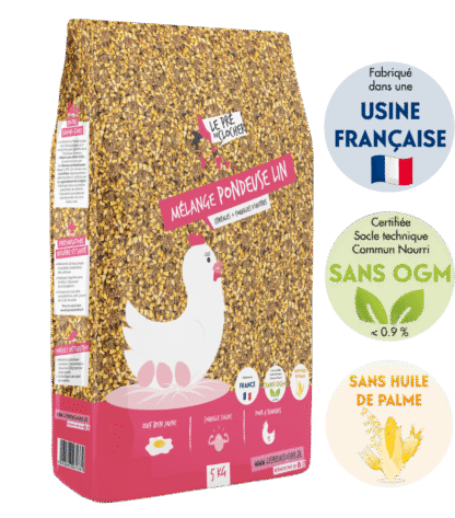Mélange pondeuse lin - Pré du Clocher