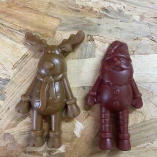 XMAS - Père Noël et renne au poulet - Bubimex